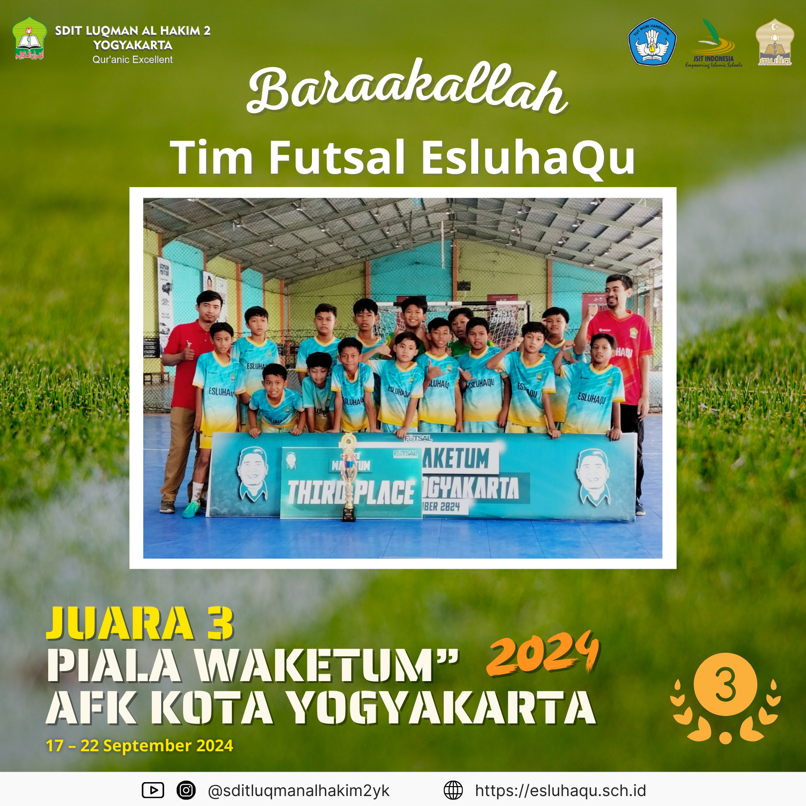 juara 3 futsal